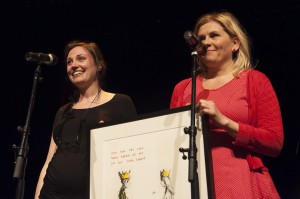 Marianne Kaurin og Ellen Fjestad mottar Uprisen 2013