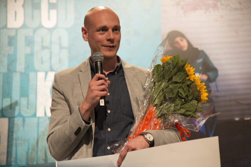 Vinner: Alexander Løken er nylig utropt til historiens første vinner av Bokslukerprisen for boka "Trollskallen".